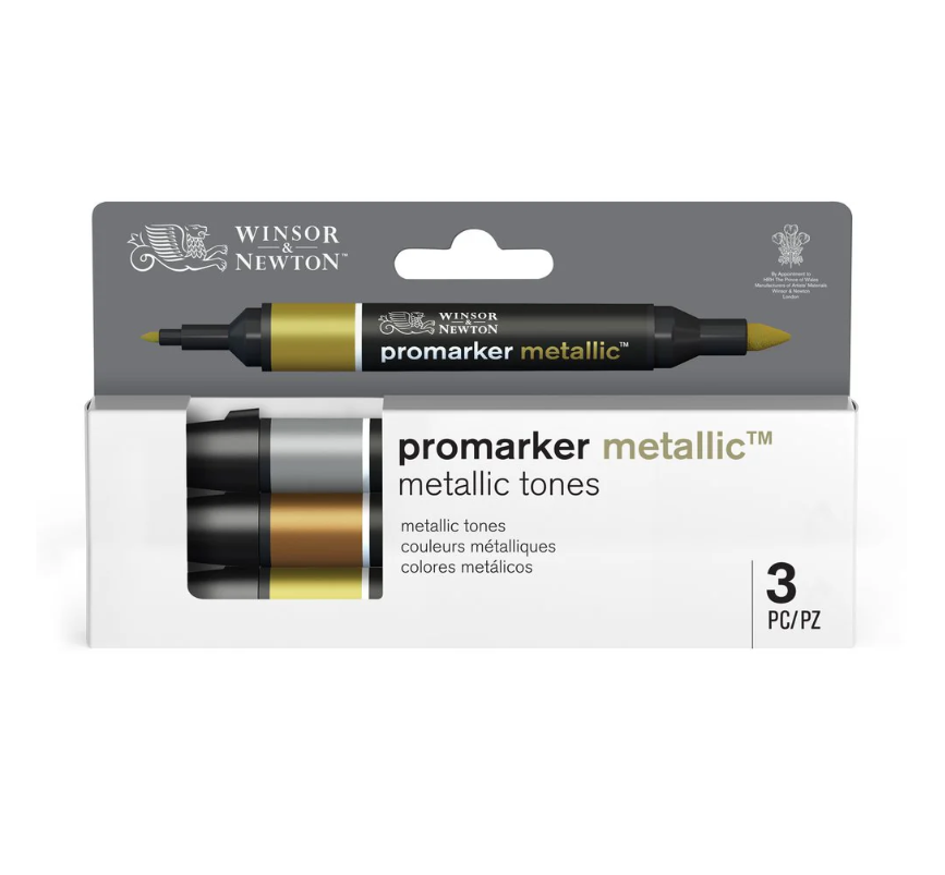 WN PROMARKER 3 METALLIC TONES SET