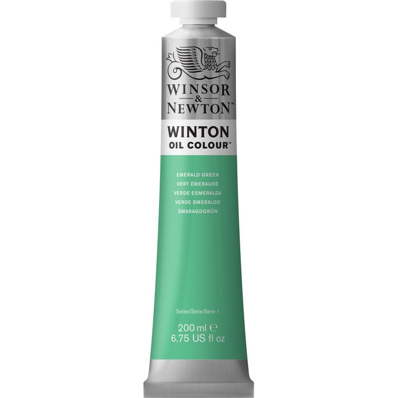 WN Winton 200ml 241 (18) Emerald green, 200ml öljyväri
