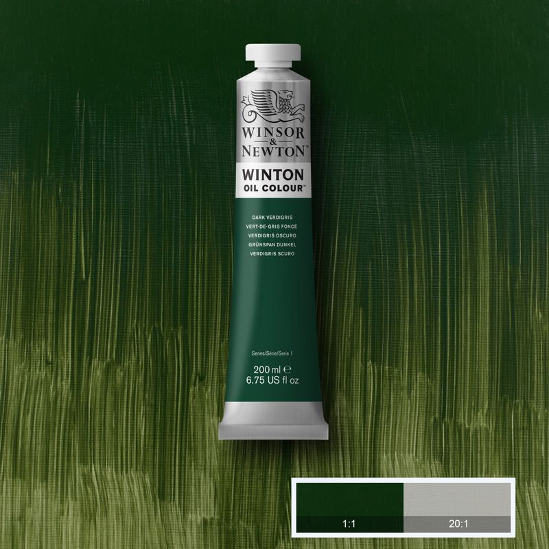 WN Winton 200ml 405 Dark Verdigris, öljyväri