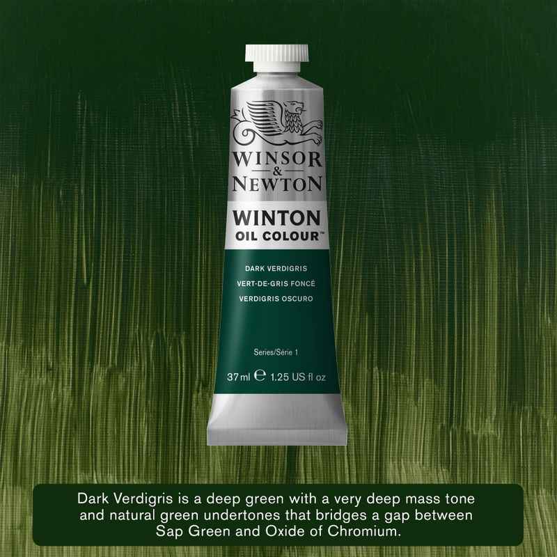 WN Winton 37ml 405 Dark Verdigris, öljyväri