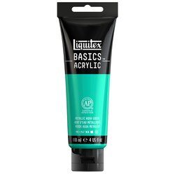 Liquitex Basics 118ml Metallic Aqua Green
