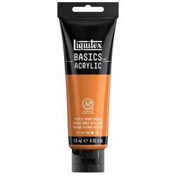 Liquitex Basics 118ml Metallic Burnt Orange