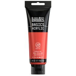 Liquitex Basics 118ml Metallic Red