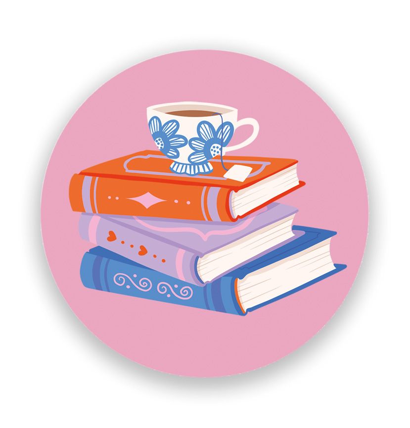 Magneetti M Putinki Kaisu Sandberg - Kirjapino ja teekuppi