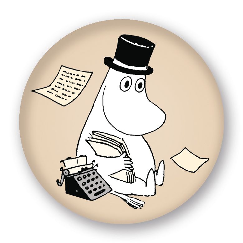 Magneetti M Putinki Muumi - Muumipappa ja kirjoituskone