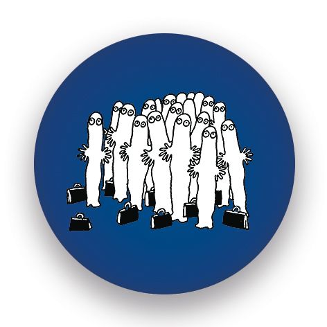 Magneetti S Putinki Muumi - Hattivatit