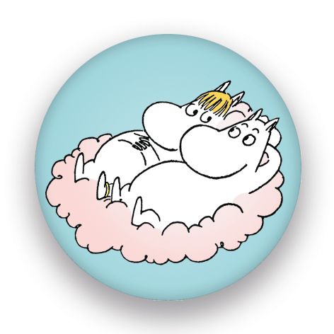 Magneetti S Putinki Muumi - Muumipeikko ja Niiskuneiti pilvenhatttaralla