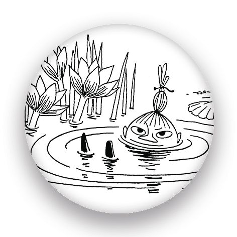 Magneetti S Putinki Muumi - Pikku Myy uimassa