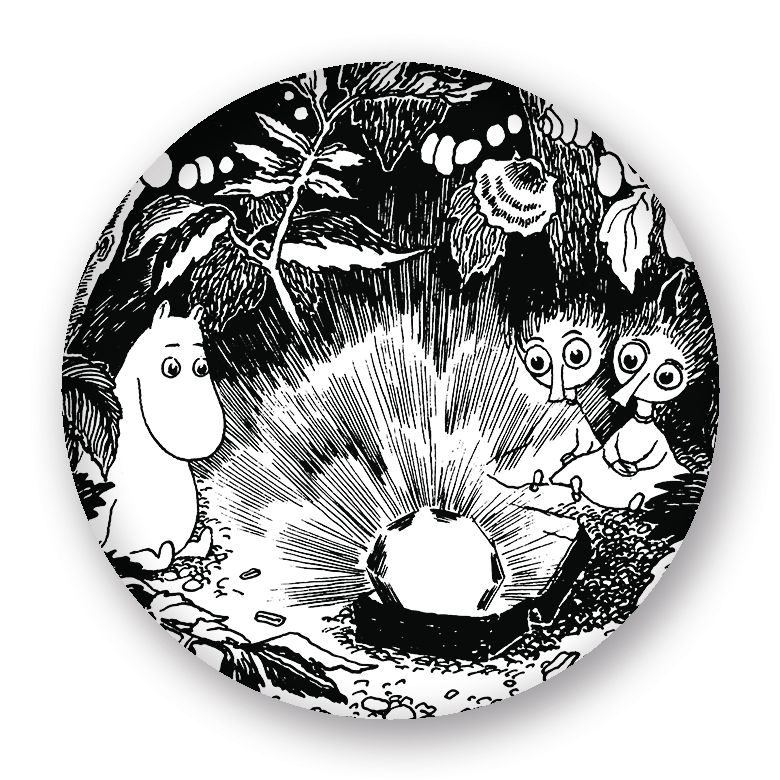 Magneetti M Putinki Muumi - Tiuhti ja Viuhti ja rubiini