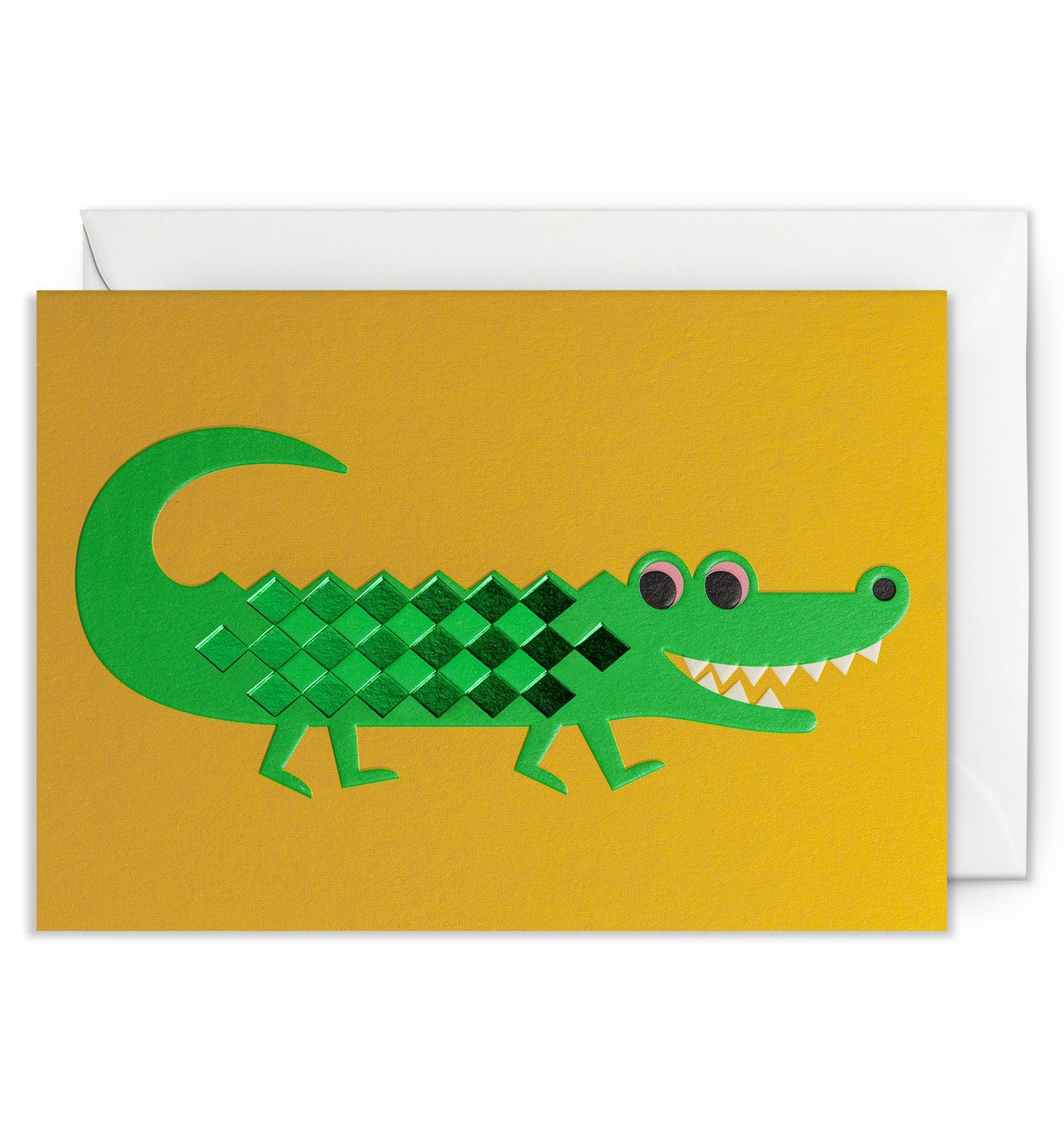 2-osainen kortti Lagom - Krokotiili