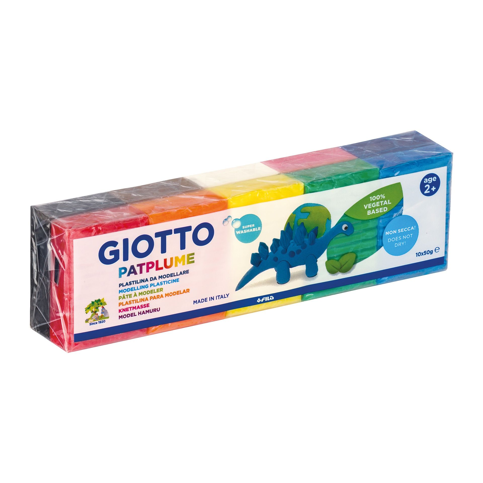 Giotto Patplume muovailuvaha 10x50 g
