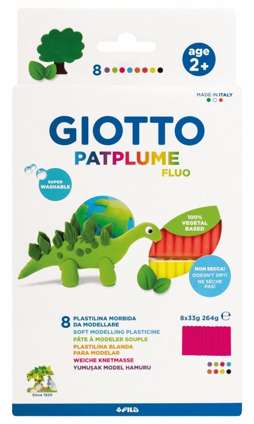 Giotto Patplume muovailuvaha Fluo 8x33g