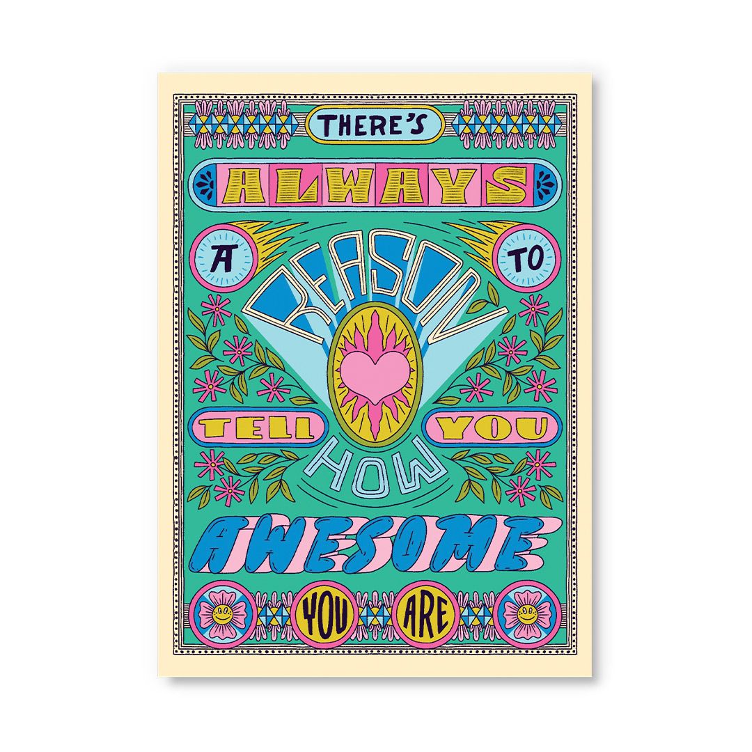 Postikortti Ohh Deer - Always a Reason