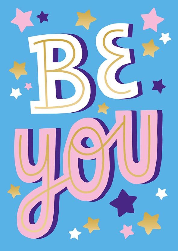 Postikortti Leena Kisonen - Be you