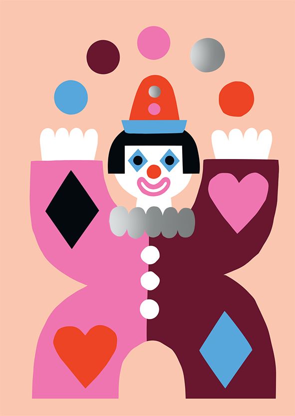 Postikortti Kisonen - Sirkuspelle