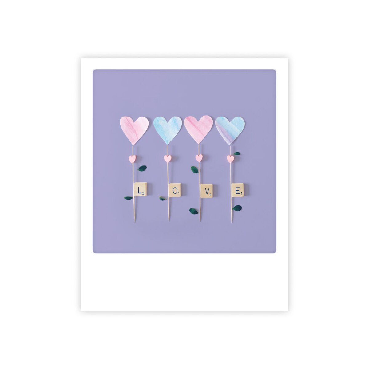 Postikortti Pickmotion - Purple Love