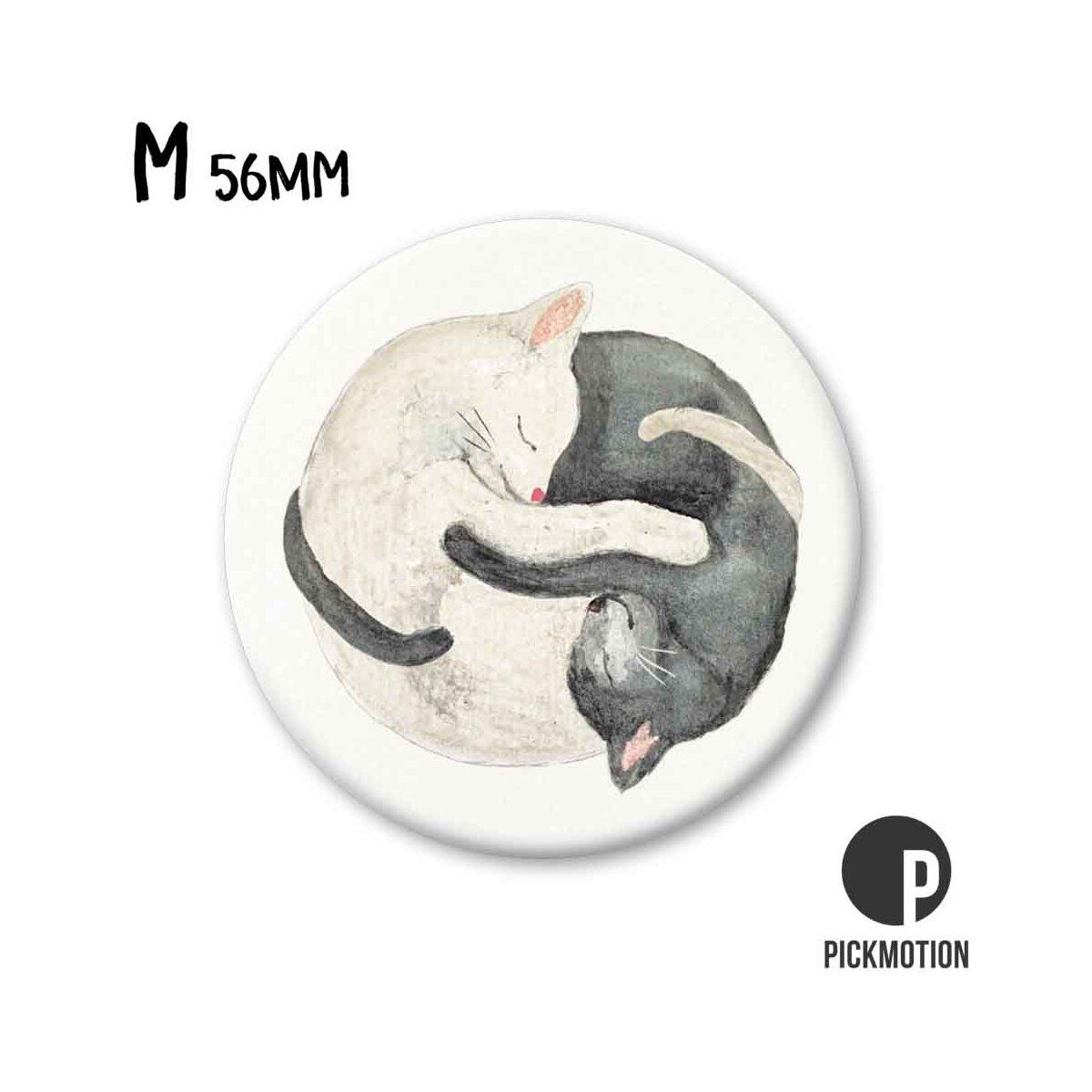 Magneetti Pickmotion M - Yin yang cats
