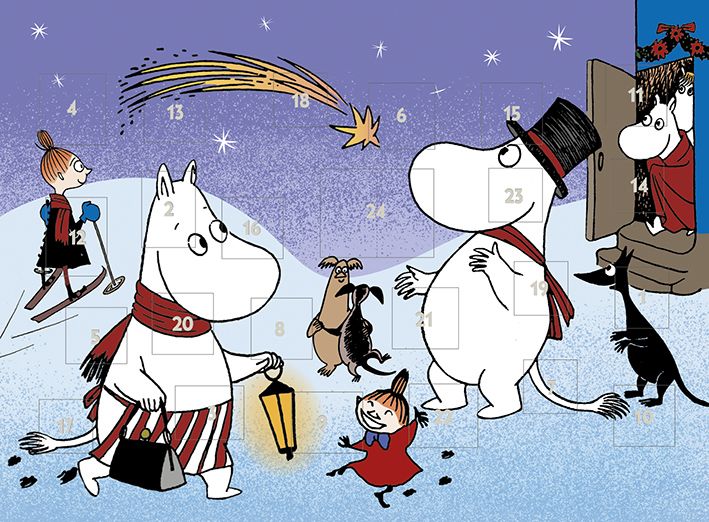 Joulukalenteri A4 Putinki Muumi - Tähdenlento