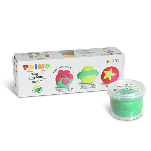 PRIMO muovailumassa 3x100g NEON