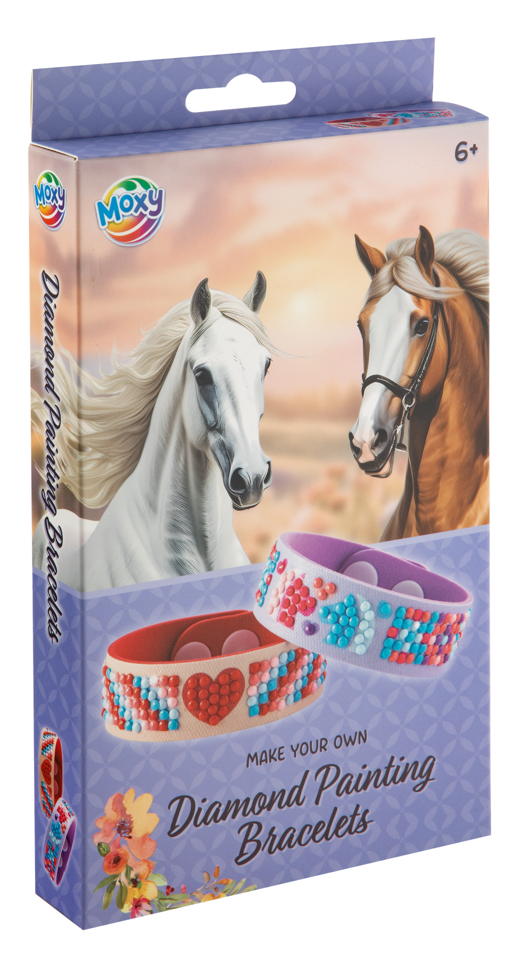 HORSE Diamond Painting Bracelets - 2 pcs in box