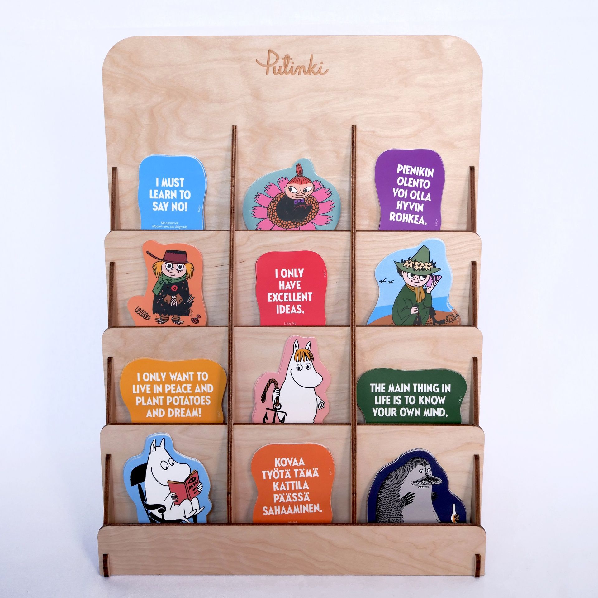 Vinyylitarrat Putinki lajitelma - Muumi