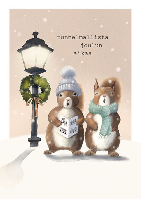 Joulukortti Henna Adel - Orvakuoro