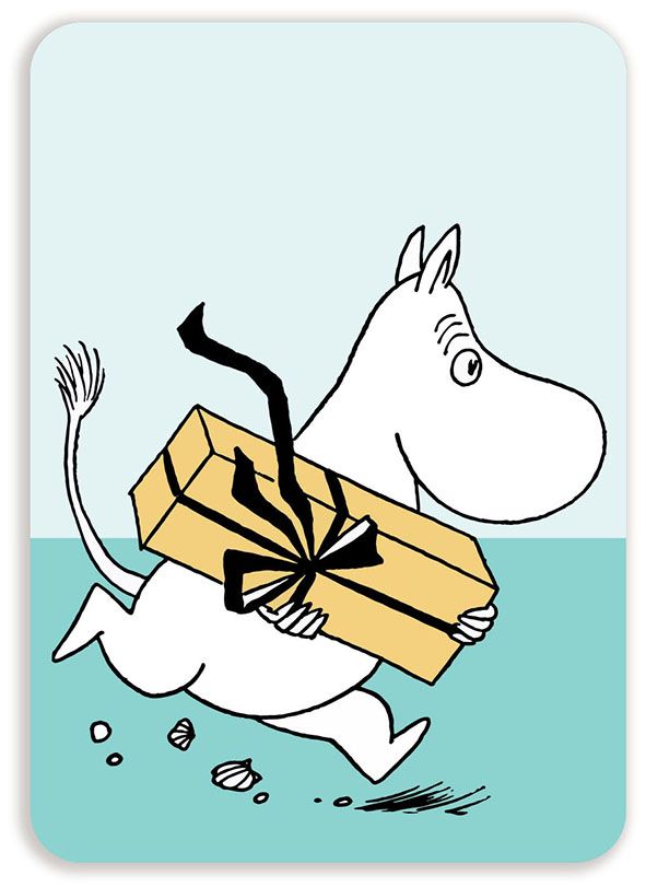 Postikortti Muumi - Muumipeikko