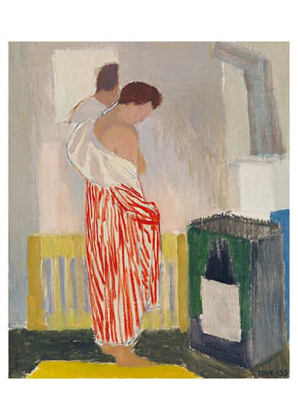 Postikortti Tove Jansson - Kaminan lämmössä