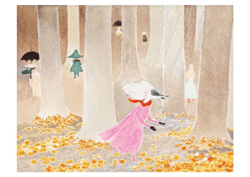 Postikortti Muumi - Muumilaakson marraskuu