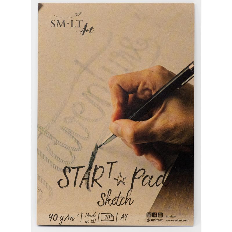SMLT Star T luonnoslehtiö 90g A4 (20) FSC