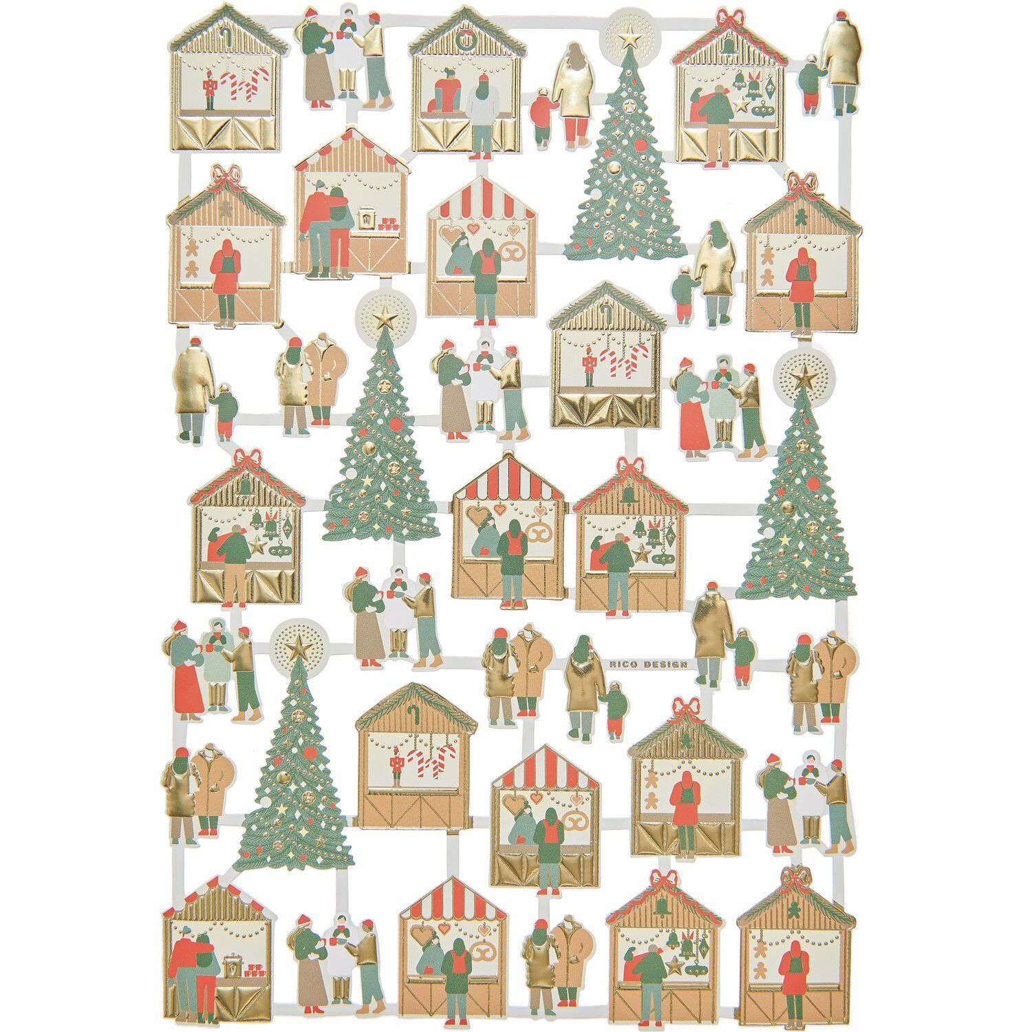 RICO Kiiltokuva-arkki Lapset FSC MIX