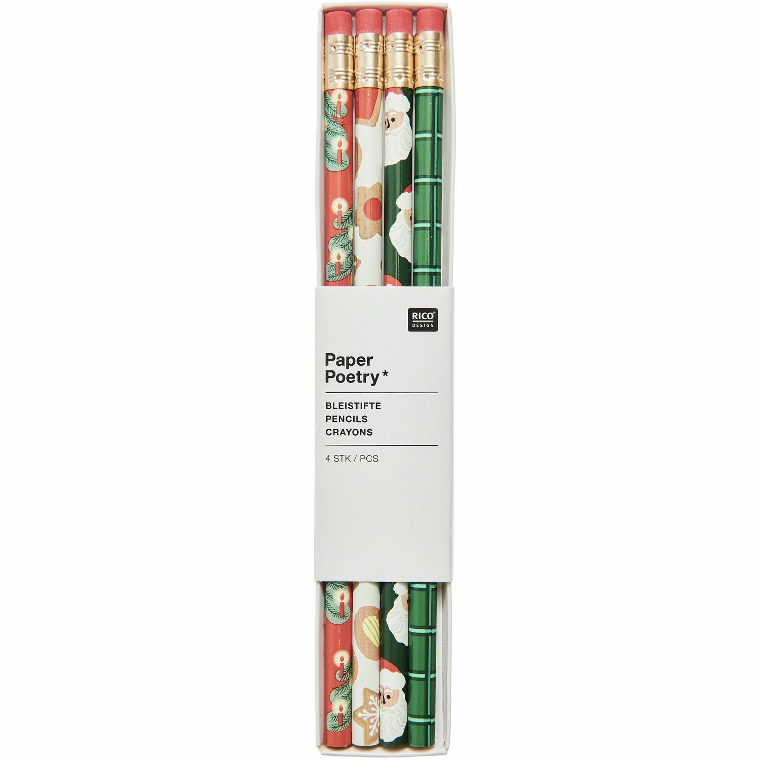 RICO Lyijykynäsetti Joulumarkkinat FSC 100%