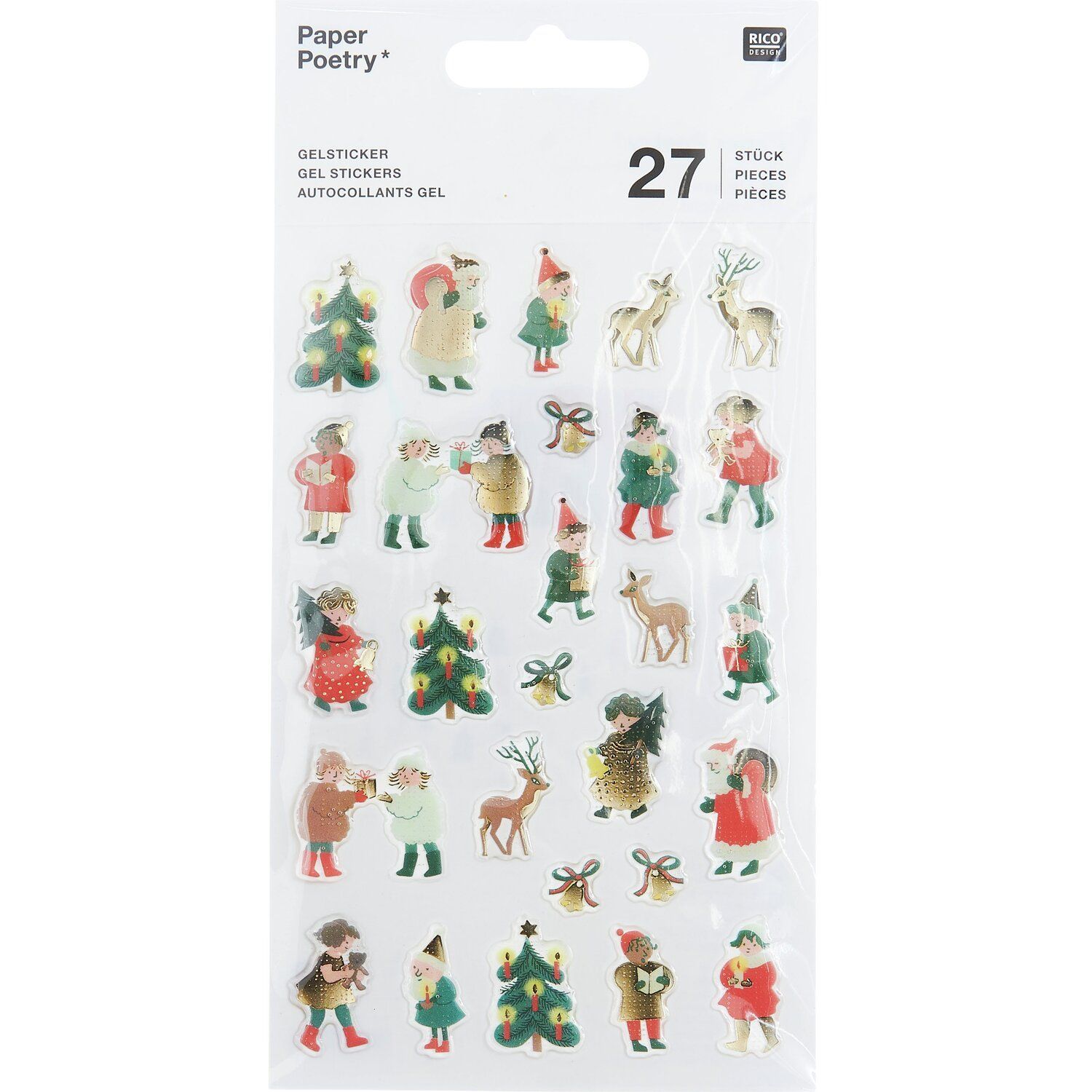 RICO Geelitarra-arkki 41 tarraa lapset