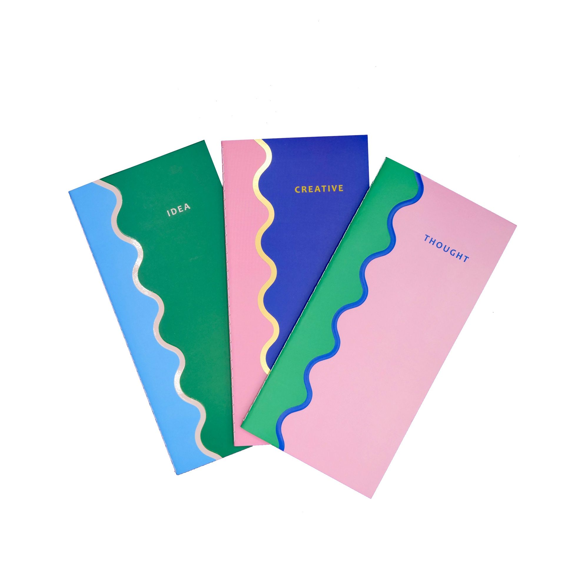 Muistivihkot 3 kpl Art Cool - Mansikkakesä