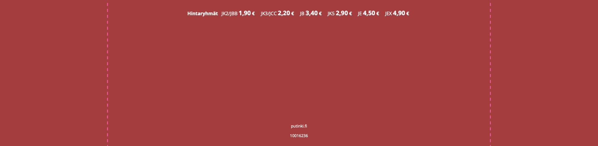 OPASTE Joulu lattia/pahvitelineeseen - Punainen, hintaryhmät painettu