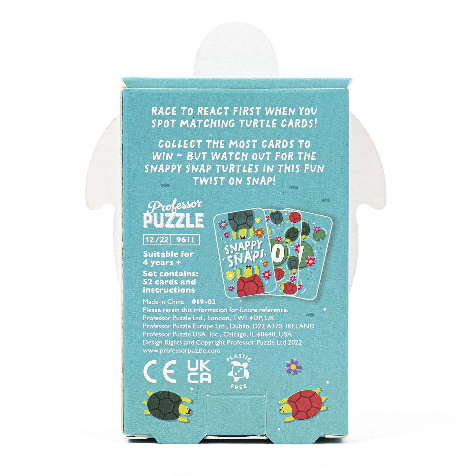 Korttipeli Professor Puzzle - Snapping Turtles