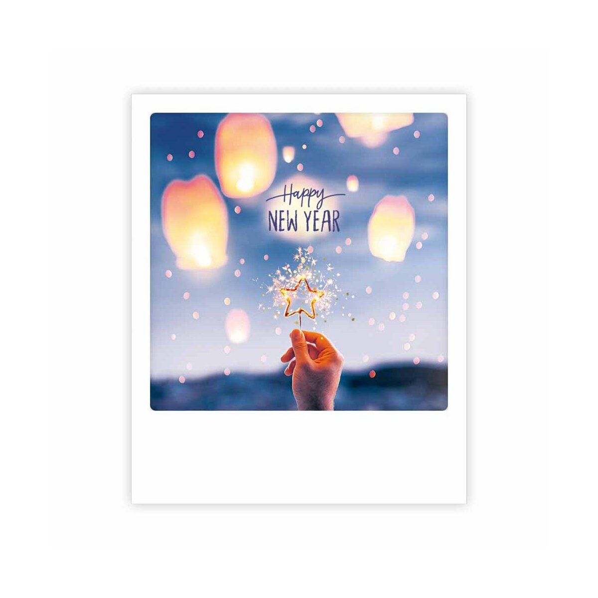 Postikortti joulu Pickmotion - Happy New Year