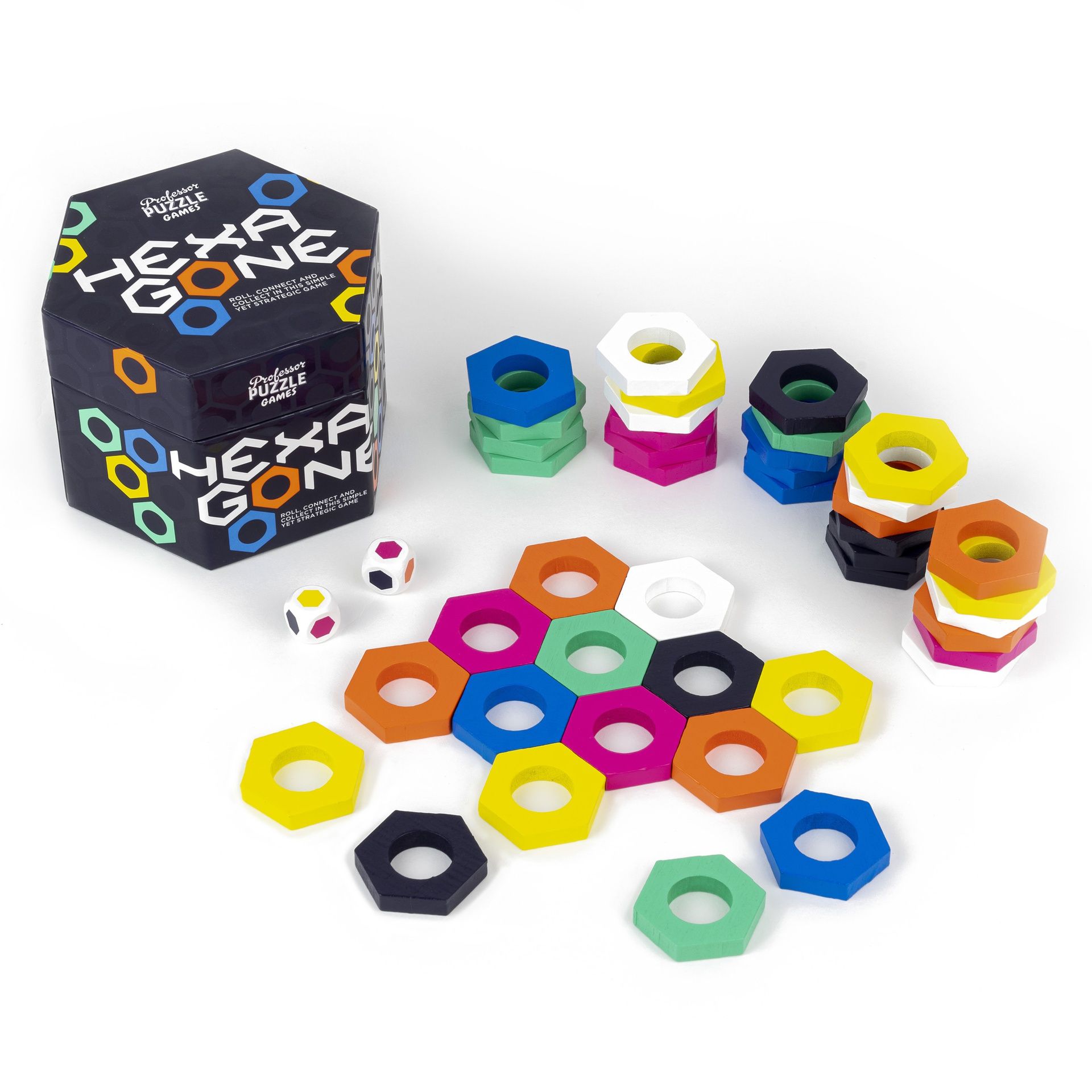 Seurapeli Professor Puzzle - Hexagone Game