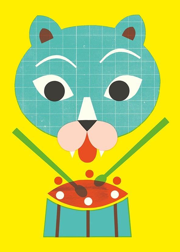 Postikortti Polka Paper - Rumpali