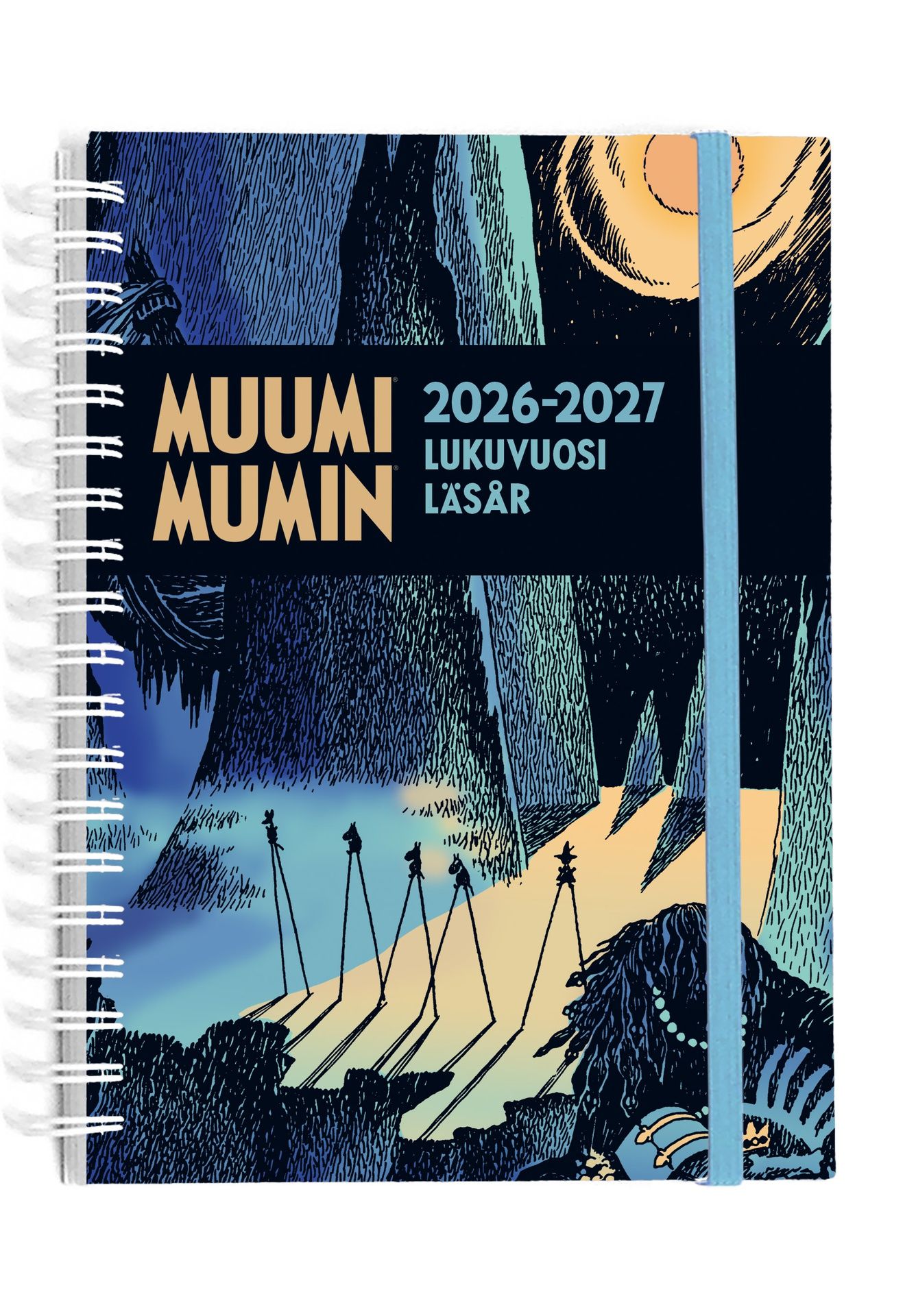 Lukuvuosikalenteri Muumi 2026-2027