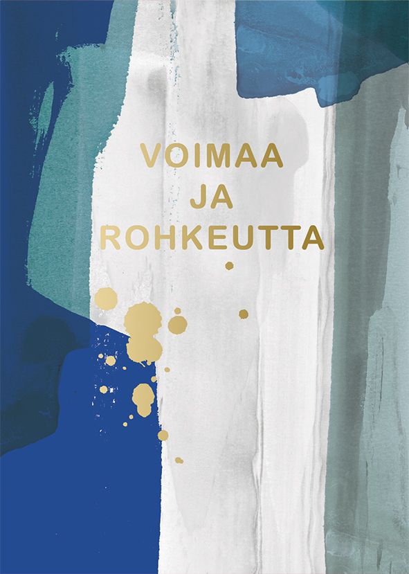 Postikortti Putinki Design - Voimaa ja rohkeutta