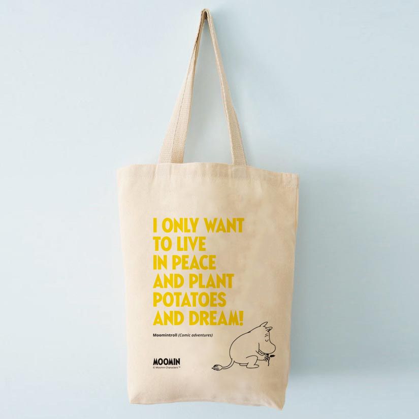 Kangaskassi Muumi - Plant Potatoes