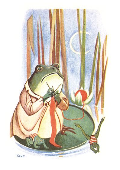 Postikortti Tove Jansson - Sammakko