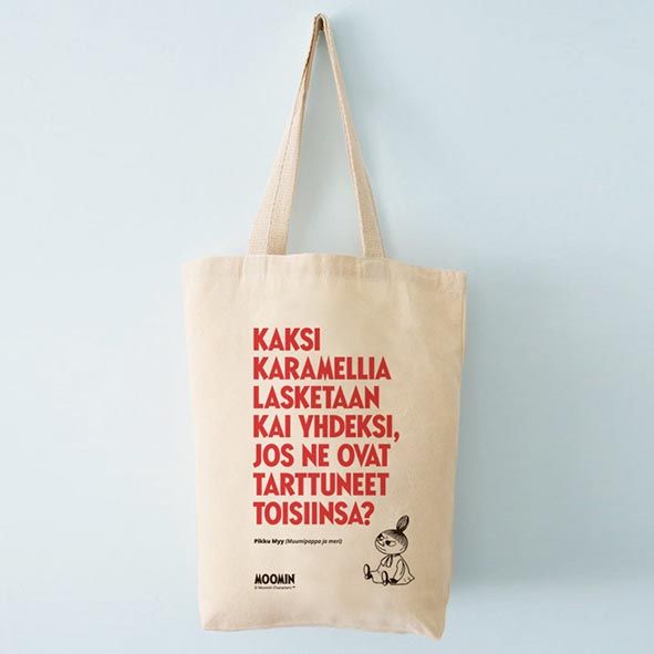 Kangaskassi Muumi - Kaksi karamellia