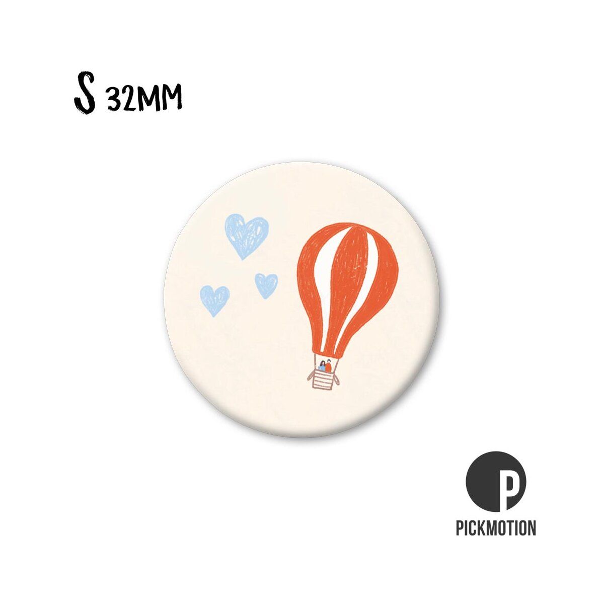 Magneetti S Pickmotion - Hot air balloon