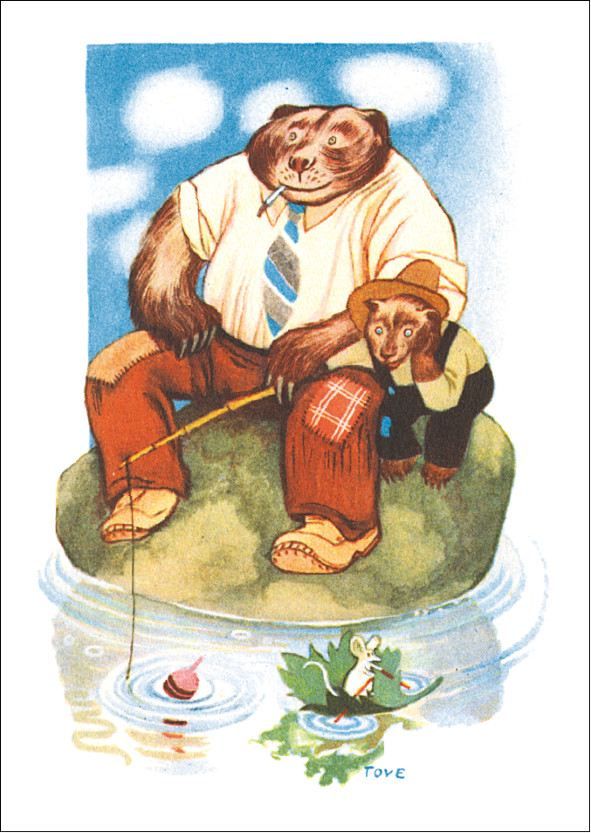 Postikortti Tove Jansson - Karhu