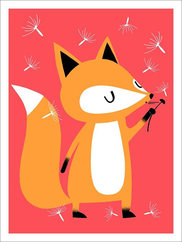 2-osainen kohopainokortti Anne Vasko - Kettu