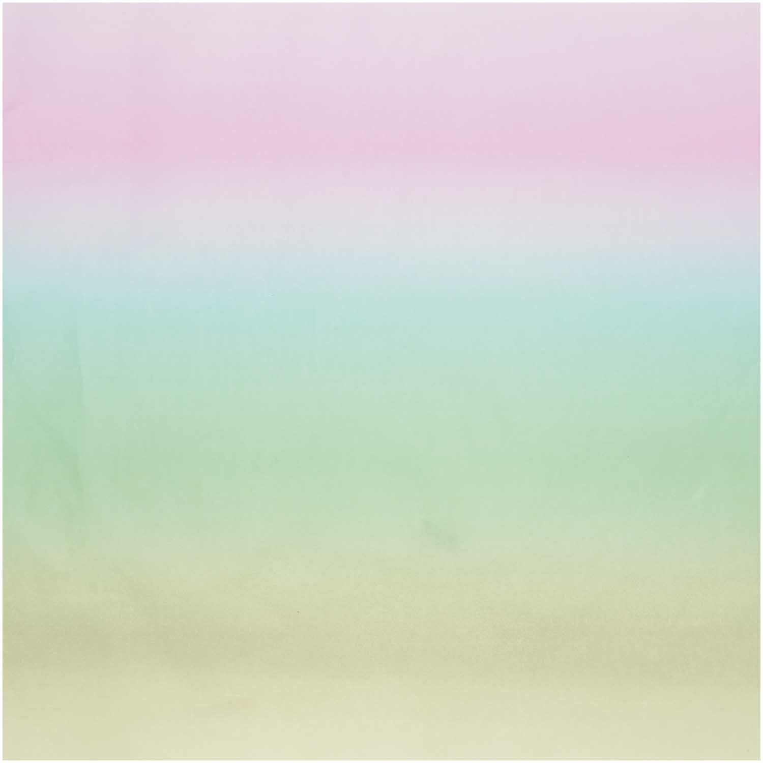 Silkkipaperi Rico Design - Gradient Turqoise