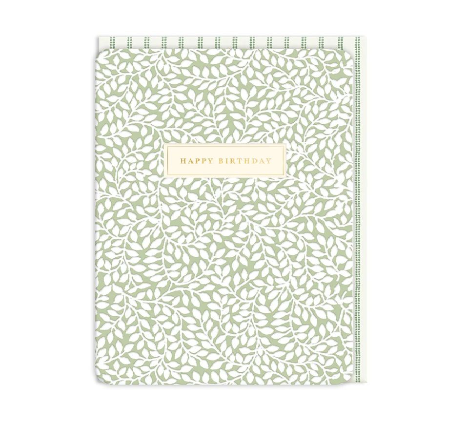 2-osainen kortti Ohh Deer - Happy Birthday, Little Vines