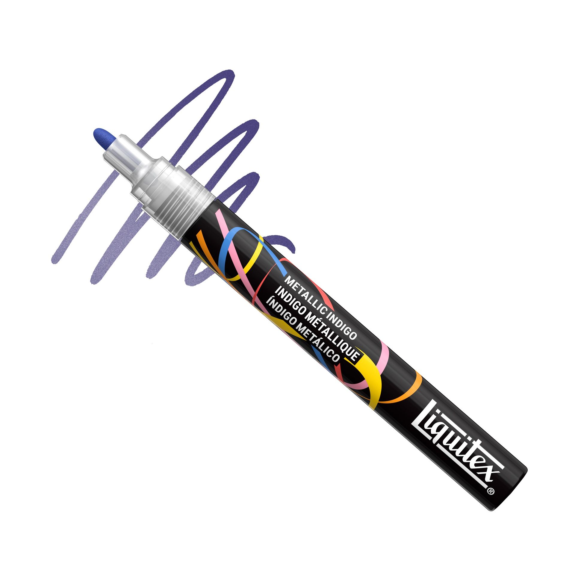 Akryylitussi Liquitex 2 mm Metallic  Indigo X0063